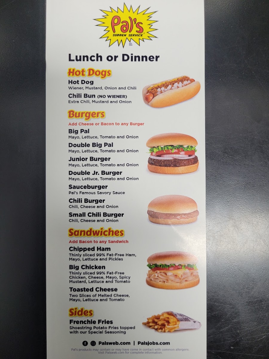 Menu Pal's Sudden Service-1